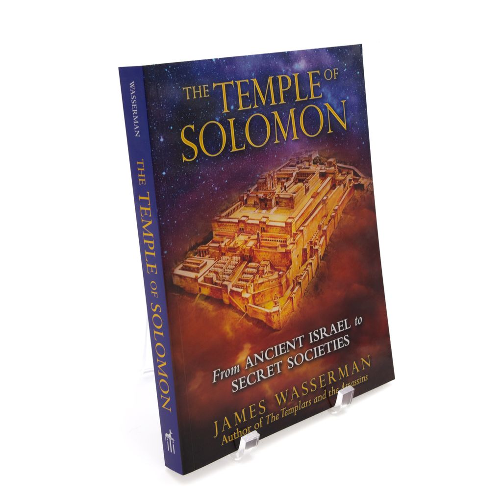 Book titled 'The Temple of Solomon' by James Wasserman on a white background