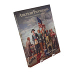 Book titled 'American Freemasons' on a white background