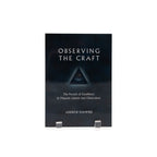 Book titled 'Observing the Craft' by Andrew Hammer on a black background